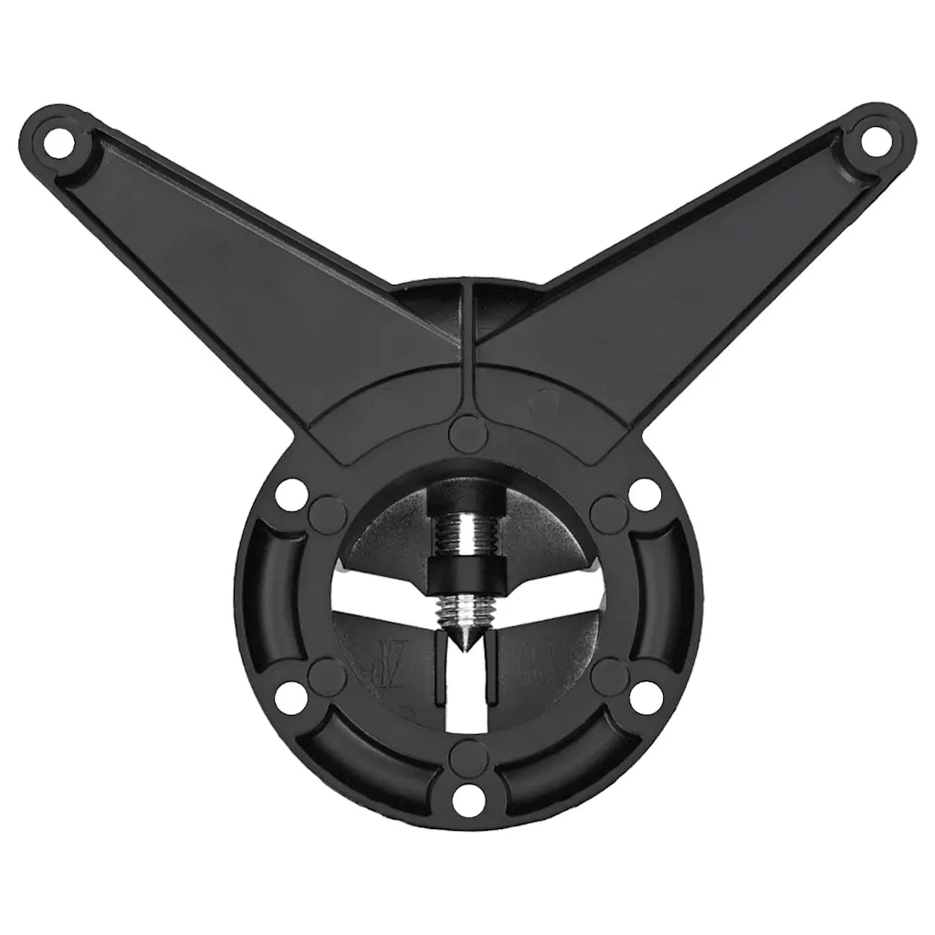 Set Gambe Tavolo Altezza Regolabile Nere 870 mm 242140