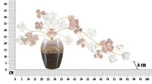 Pannello da Muro Vase New 87,5x6x46 cm in Ferro