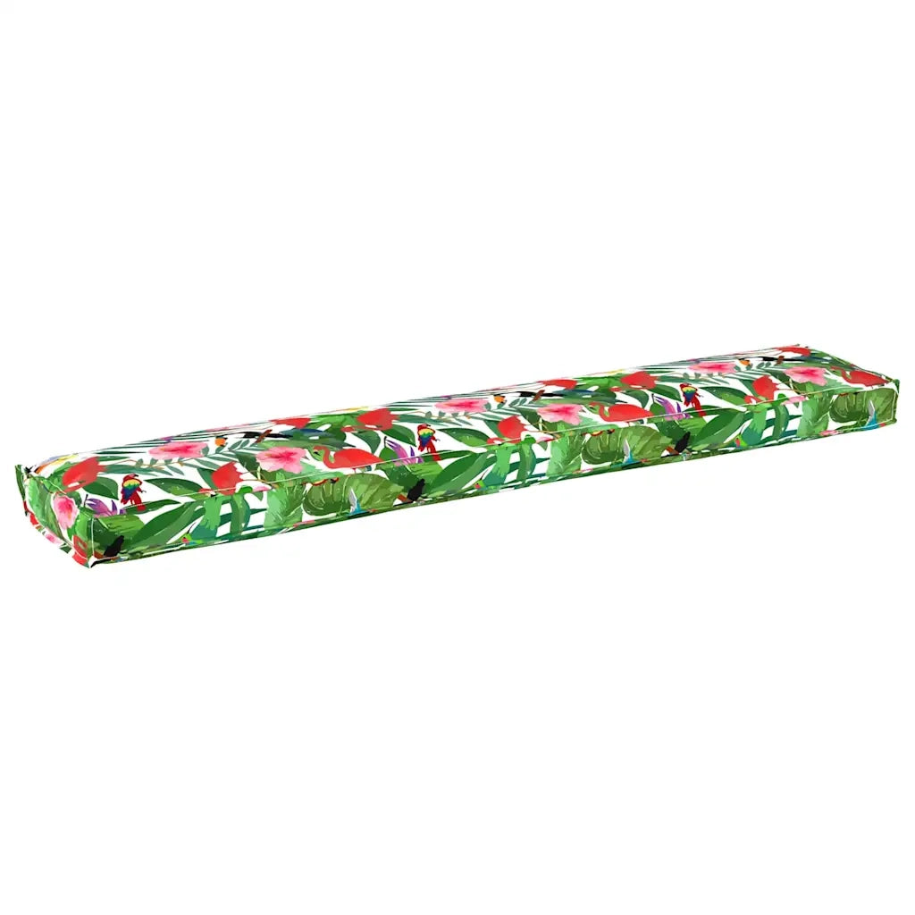 Cuscino per pallet Floreale Giungla Tropicale 200 x 40 x 8 cm 42001687