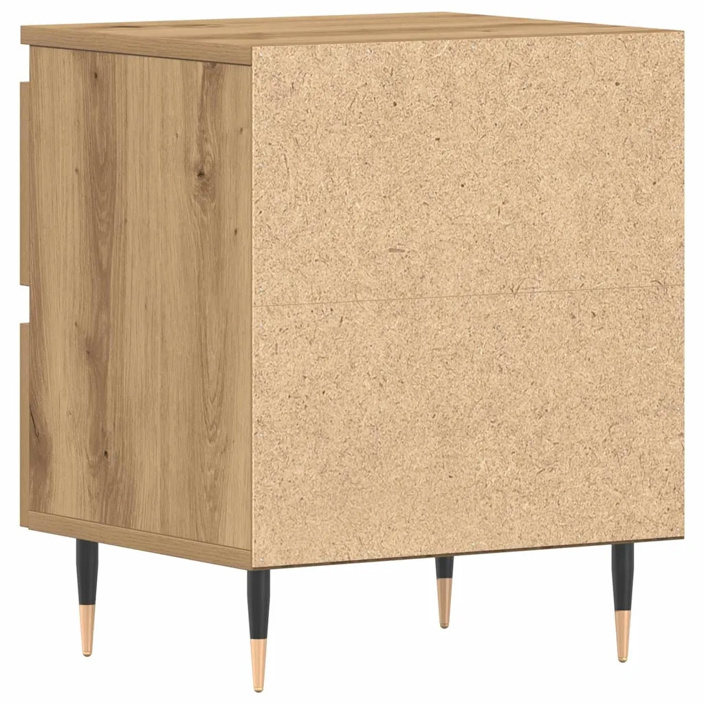 Armadio da Notte Rovere artigianale 40 x 35 x 50 cm 863464