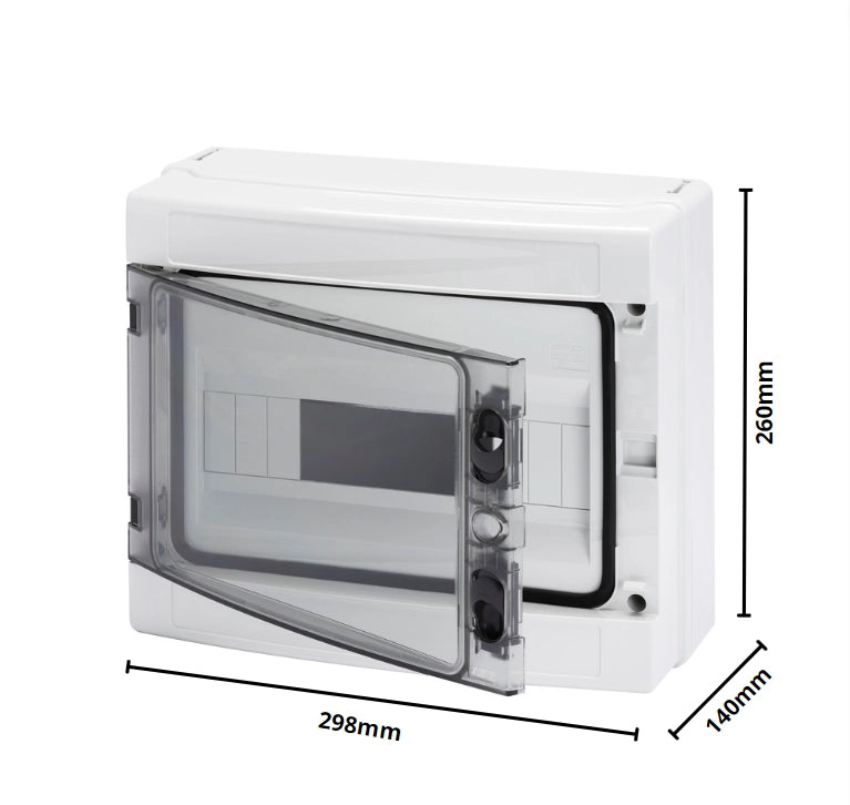 Gewiss centralino parete 12 moduli stagno ip65 gw40103