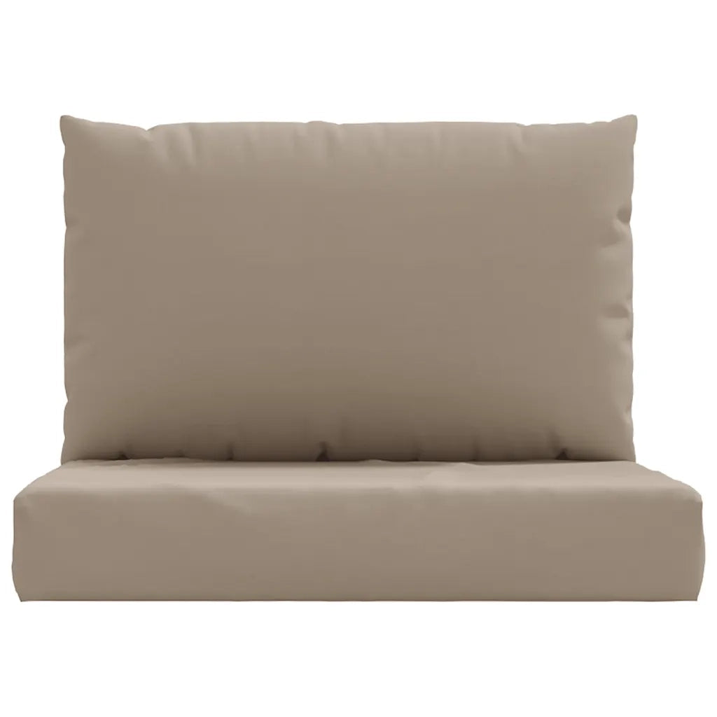 Cuscini per Pallet 2 pz Tortora in Tessuto Oxford 361762
