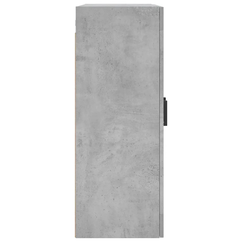 Armadietti a Parete 2 pz Grigio Cemento in Legno Multistrato CFW4736839