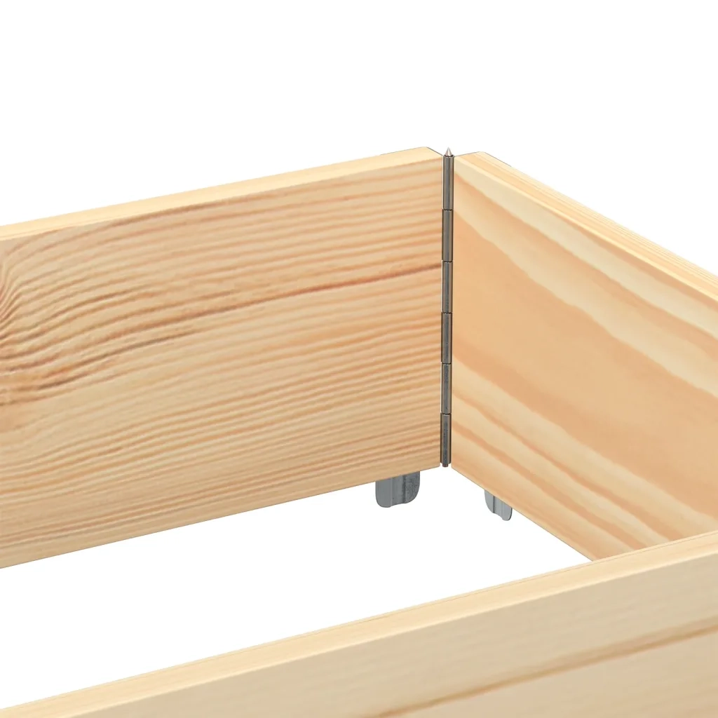 Paretali per Pallet 3 pz 150x50 cm in Legno Massello di Pino 3295378