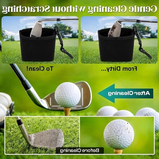 Kit di pulizia per palloni e accessori da golf | Kit di pulizia per palloni da golf impermeabile