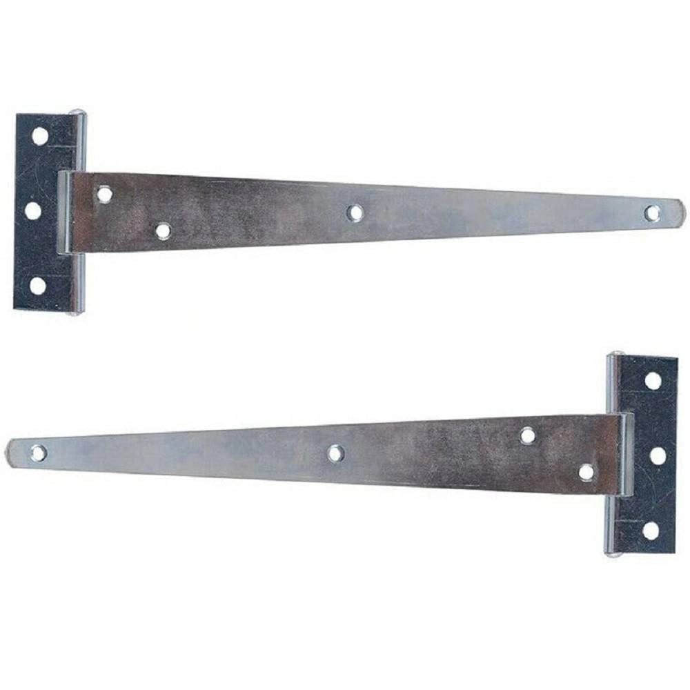 Trade Shop - Set 2 Cerniere A T Cerniera A Croce In Acciaio Per Porta Finestra 250 Mm -