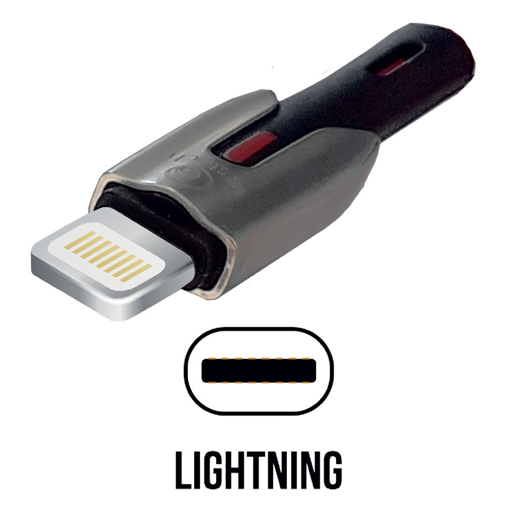 CAVETTO PER TABLET 'CARICA RAPIDA' USB tipo C / Lightning Apple -(30W)  - LOSTECH