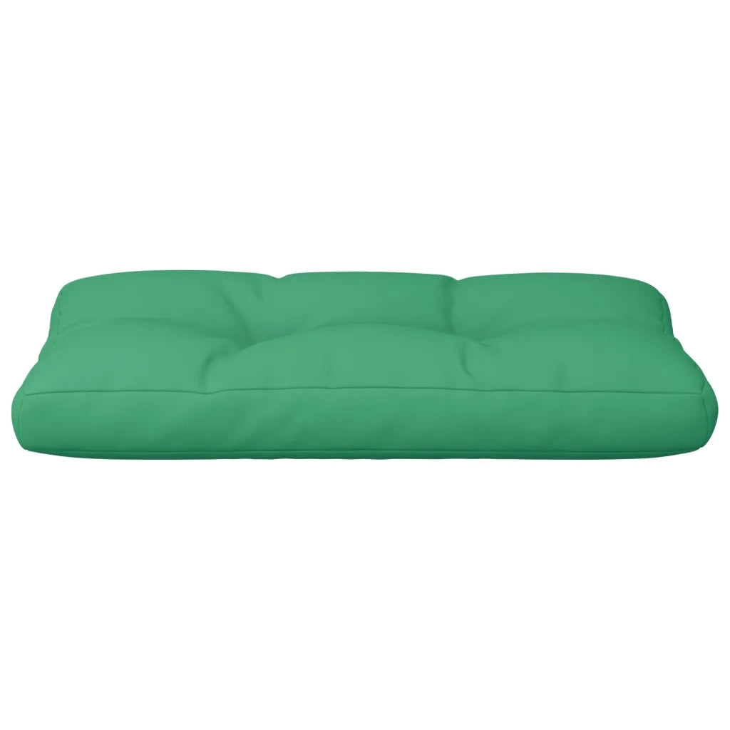 Cuscino per Pallet Verde 70x40x12 cm in Tessuto 360584