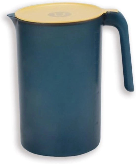 Carafe d'acqua - Otre di plastica - Pitcher per tè freddo - Otre con manico per acqua - Otre per frigorifero - Otre per succo - Lemonata - Latte - Otre da picnic - Bevande - Accessori da cucina