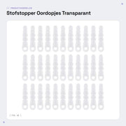Stoppera per cuffie - 100 pezzi per connessione 3,5 mm - Adatto per cuffie per la testa