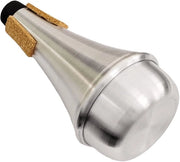 Oefentromba con demper rettilineo - Materiale leggero in alluminio - Strumento musicale duraturo - Demper del suono - Prestazioni indoor - Ideale per trombettisti - Tromba da esercizio