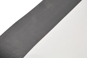 Set Lenzuola Sopra Sotto e Federe Bordi in Raso Garrini Eveline Avorio/Grigio Varie Misure