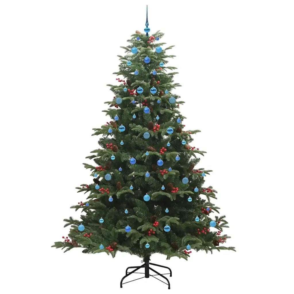 Albero di Natale artificiale con 300 LED Verde 240 cm 3395575