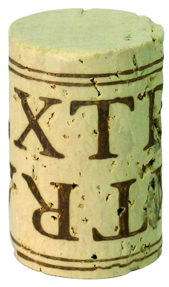 TAPPO IN SUGHERO  ETICHETTA ROSSA mm. 30x40 PZ.100