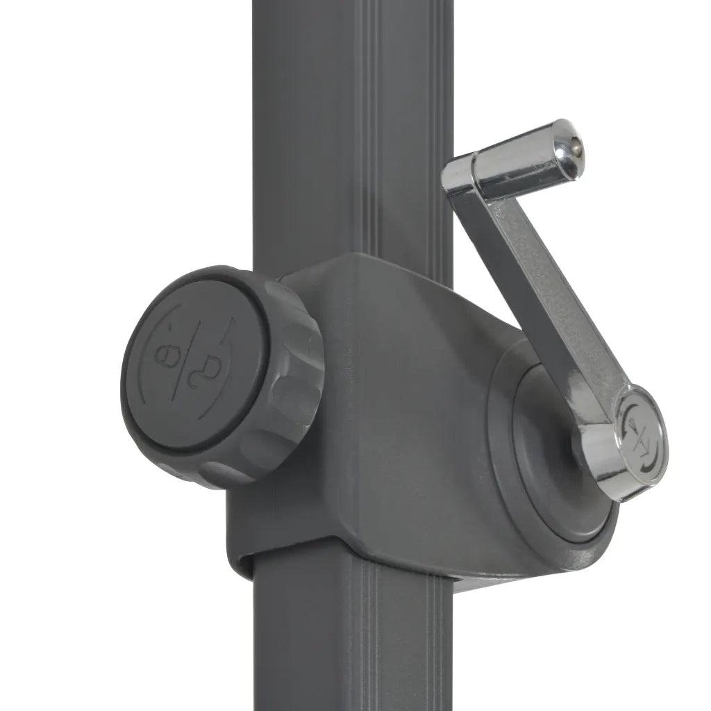 Ombrellone a Sbalzo con Palo in Alluminio 300 cm Antracite 44622