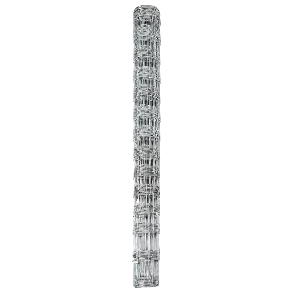 Recinzione da Campo 1.4x50 m Acciaio Galvanizzato