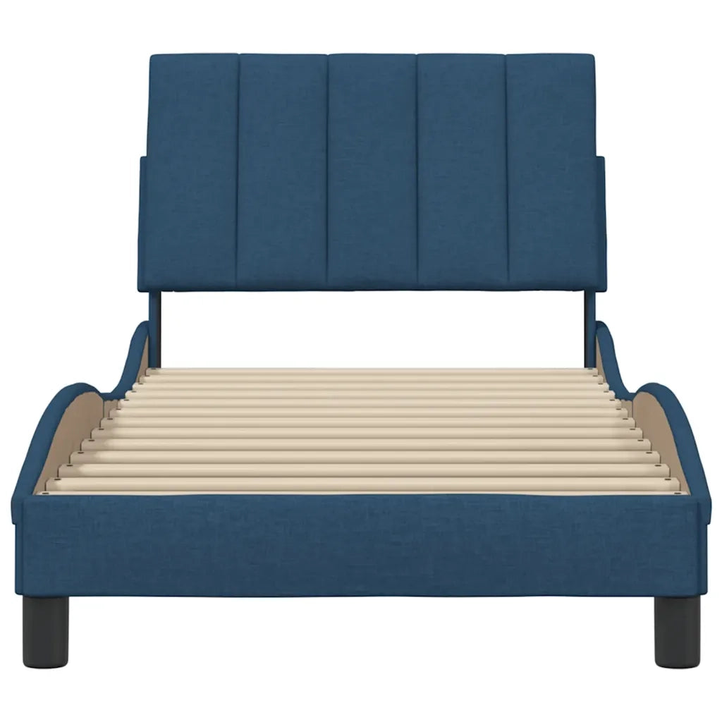 Giroletto senza Materasso Hanko Blu 90x190 cm in Tessuto 3310362