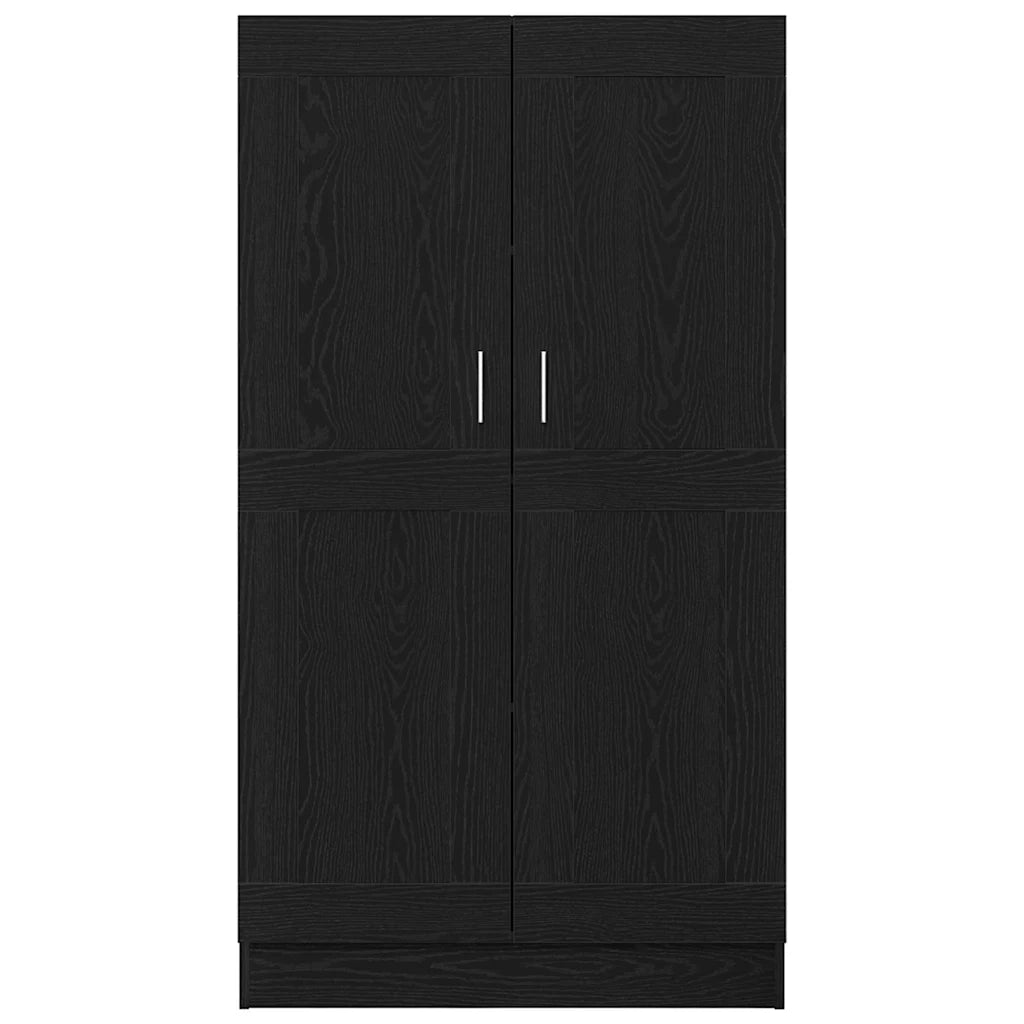 Armadio per Libri Rovere Nero 82,5 x 30,5 x 150 cm 3329275
