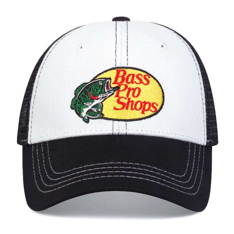 Cappellino da baseball Bass Pro Shops nero e bianco