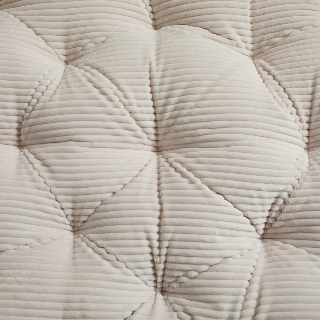 POLTRONA Girevole 92 cm in acciaio e PE rattan Bianca