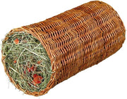 Tunnel per Roditori - Giocattolo per Roditori - Fieno/Carota - Ø 20 × 38 cm