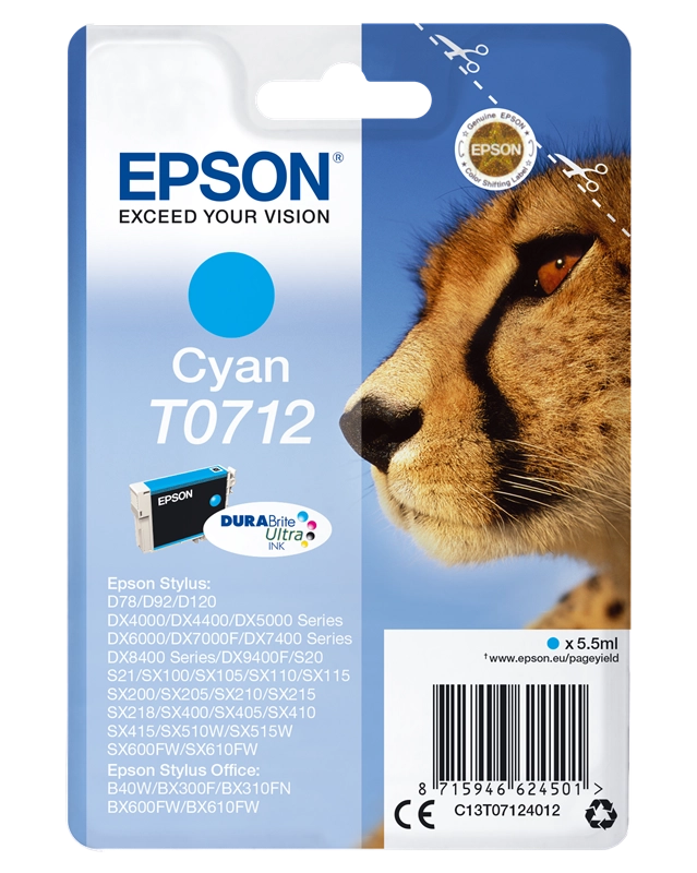 Epson Cheetah Cartuccia Ciano