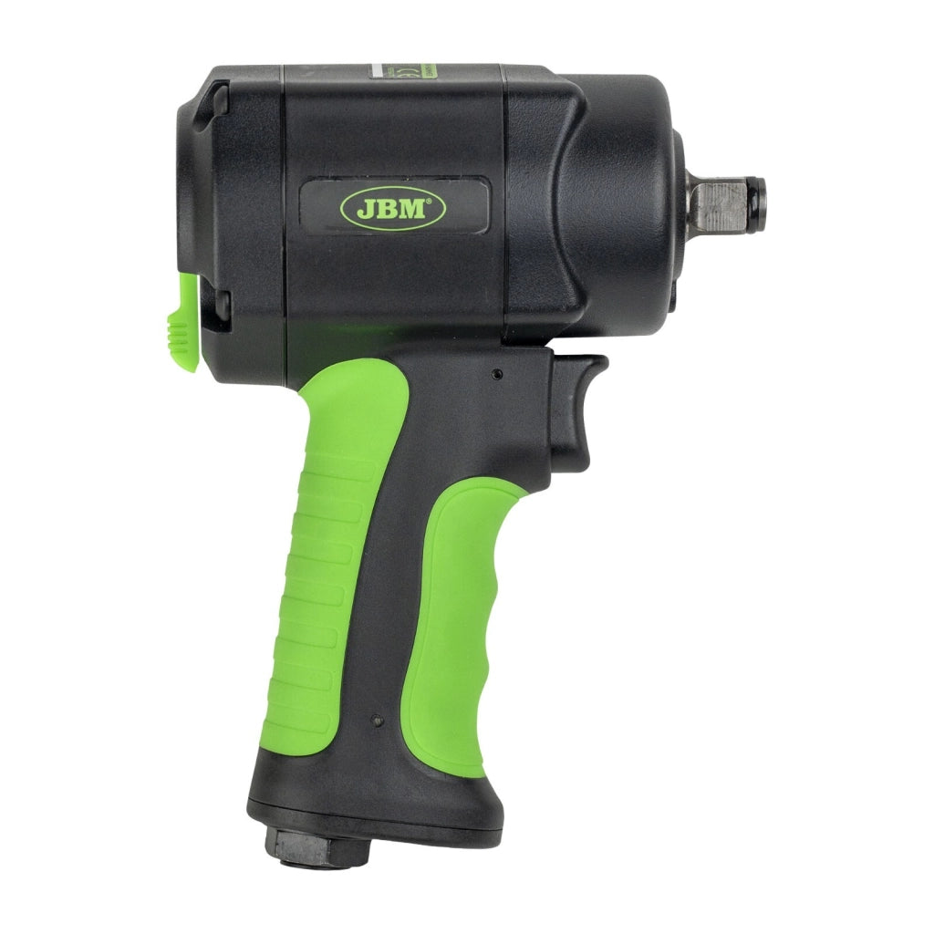 Pistola Pneumatica Compatta 1/2" a Impulso 1200Nm Utensile Professionale per Officina Auto e Moto Potente Leggera Affidabile JBM 54770
