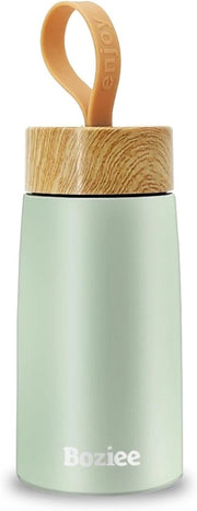 Bottiglia termica piccola - BPA libero - 250 ml - verde chiaro - acciaio inossidabile