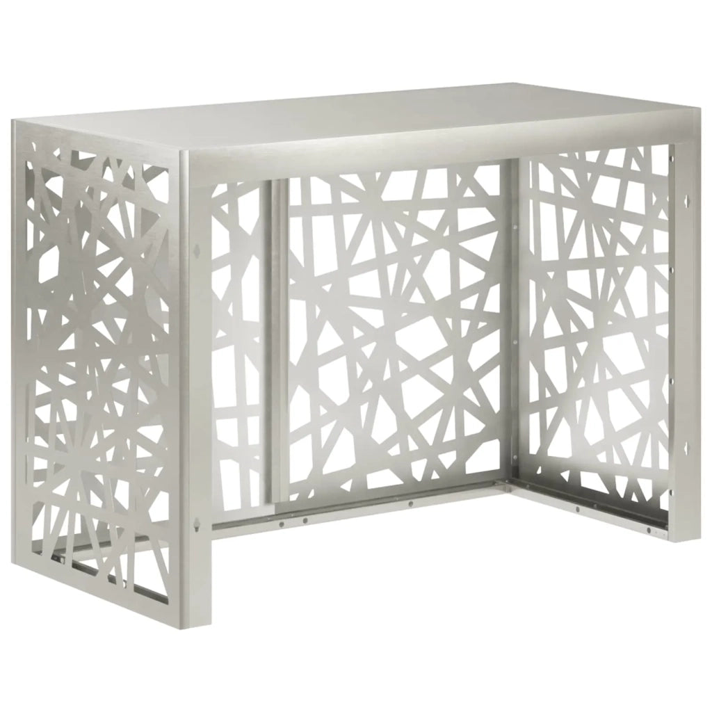 Copertura per condizionatore d'aria Argento 100 x 50 x 70 cm 8014161