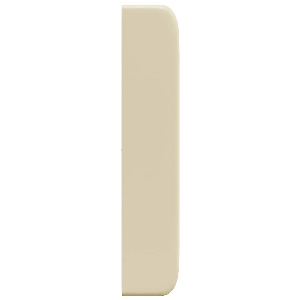 Orecchia della Testata Crema 80 x 16 x 4 cm PVC CFW4893976