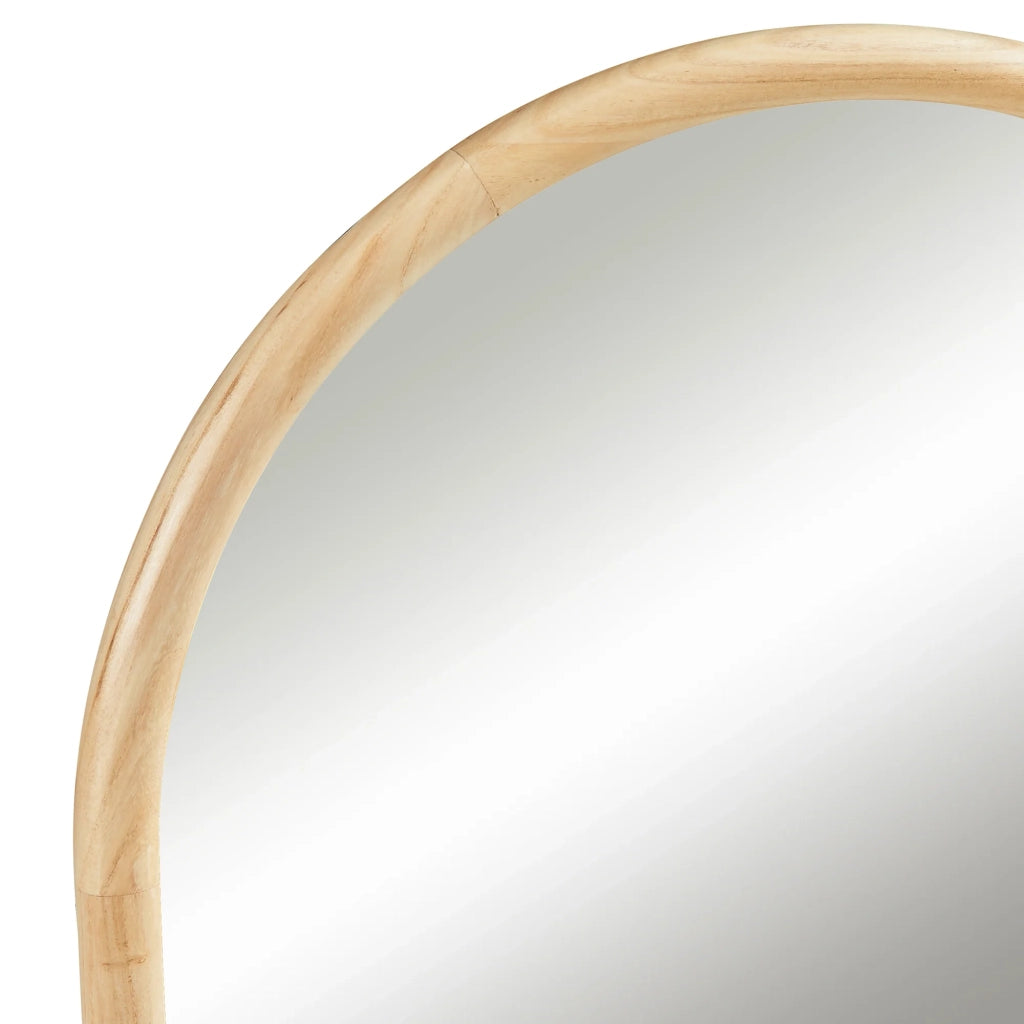 Specchio decorativo moderno da parete 90 x 60 cm finitura naturale 03_0010183