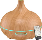 Diffusore di aromi - libero da BPA, aromaterapia, umidificatore ultrasonico silenzioso