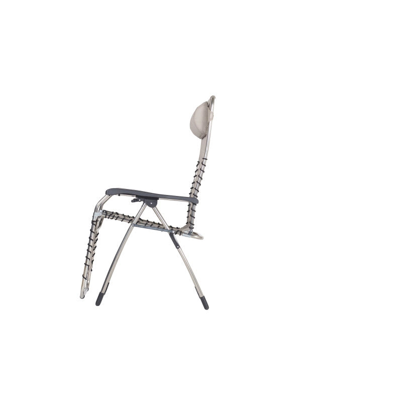 Fauteuil d'extÃ©rieur pivotant relax - MOVIDA - Taupe