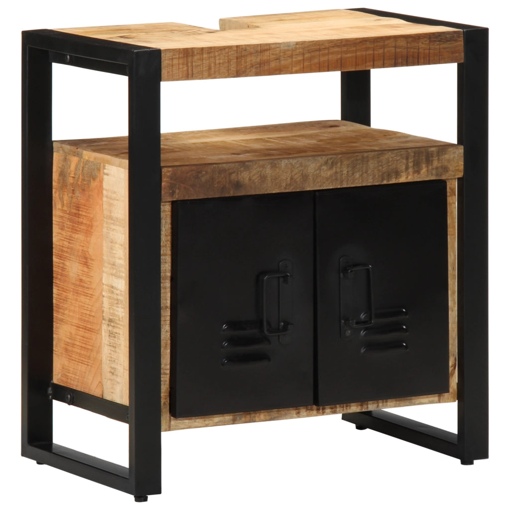 Mobile per Lavabo 55x35x60 cm in Legno Grezzo