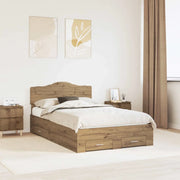 Struttura del letto Rovere artigianale 120 x 190 cm 3413228