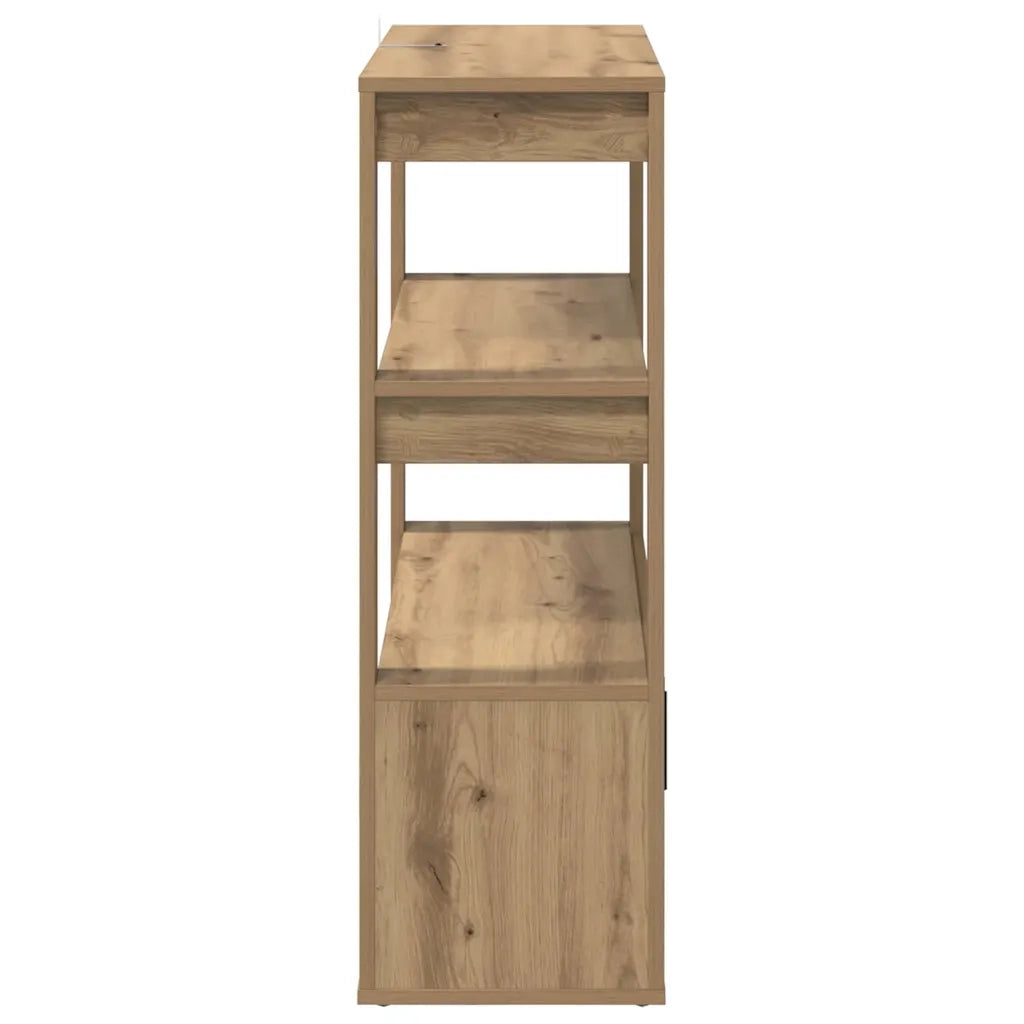 Credenza-Buffet-Armadio da cucina rovere artigianale 30 x 80 x 90 cm Legno multistrato