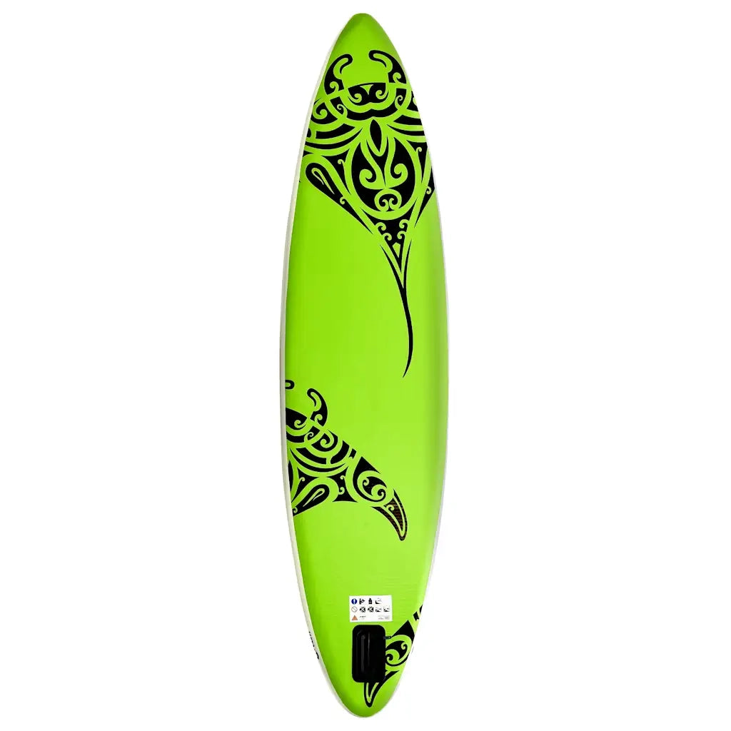 Set Tavola Gonfiabile da SUP 305x76x15 cm Verde cod mxl 59923