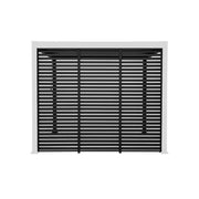 Set di 3 persiane 1m per pergola bioclimatica, antracite