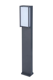 Lampione da giardino QUBO antracite Lutec LED 18W IP54