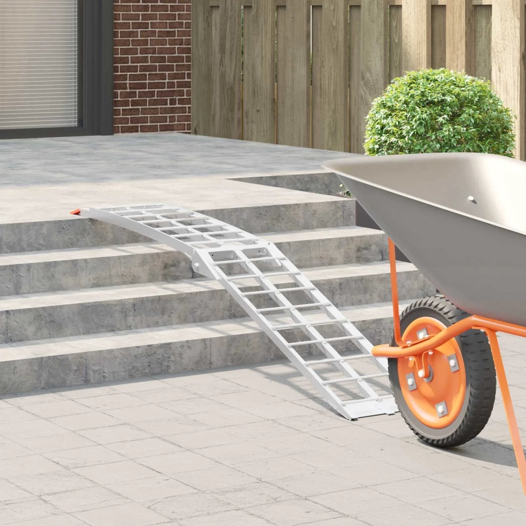 Rampa per Moto Argento 180 x 28 x 5 cm Alluminio