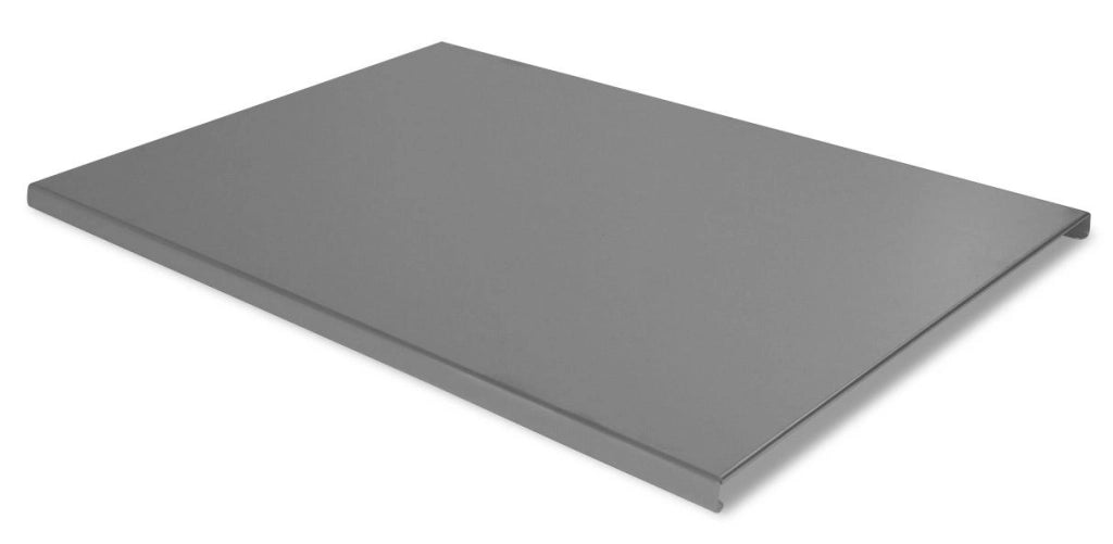 Tagliere Spianatoia per Alimenti 80x55 cm in Acciaio Inox Alimentare Lisa Luxury Plan
