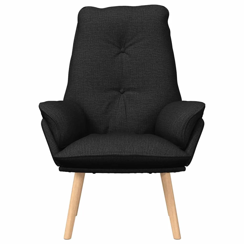 Divano Sedia-Poltrona-Poltroncina Nero 69 x 74 x 93 cm Tessuto e compensato 606145