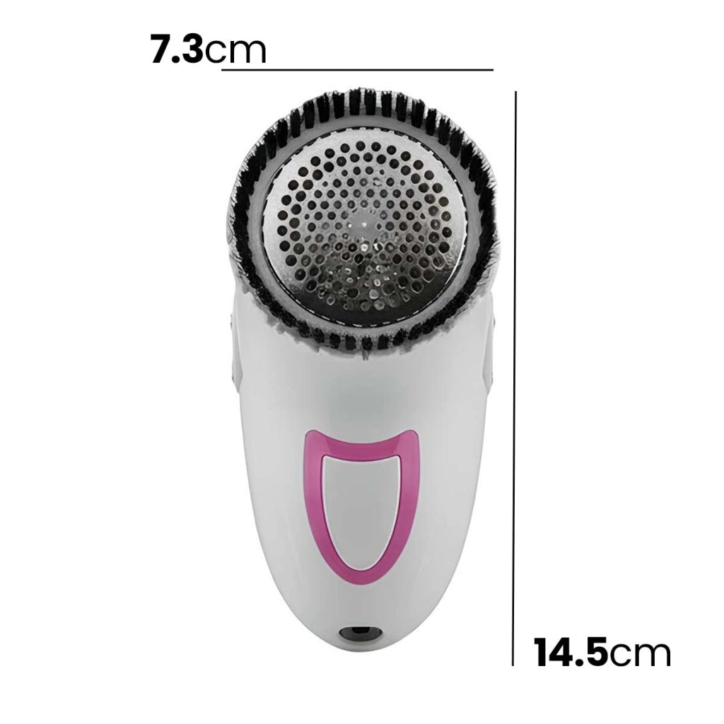 Rasoi elettrico 2W con lame in acciaio inox e contenitore per residui lavabile Bianco / Rosa Avizar