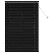 Tenda Veneziana | Tenda a lamelle Nero 150 x 100 cm 25 mm PVC