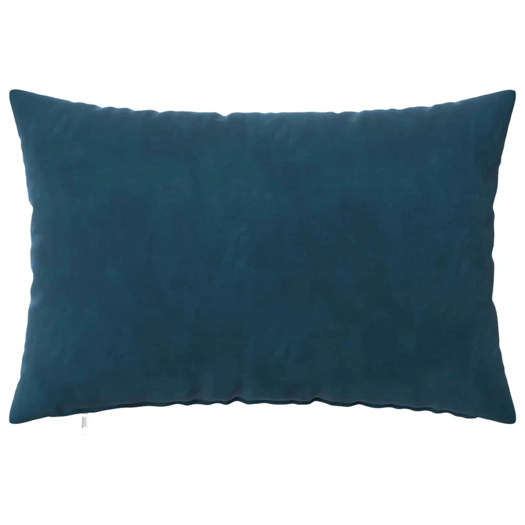 Federa 6 pz HEERLEN Blu 40 x 60 cm Velluto 909148