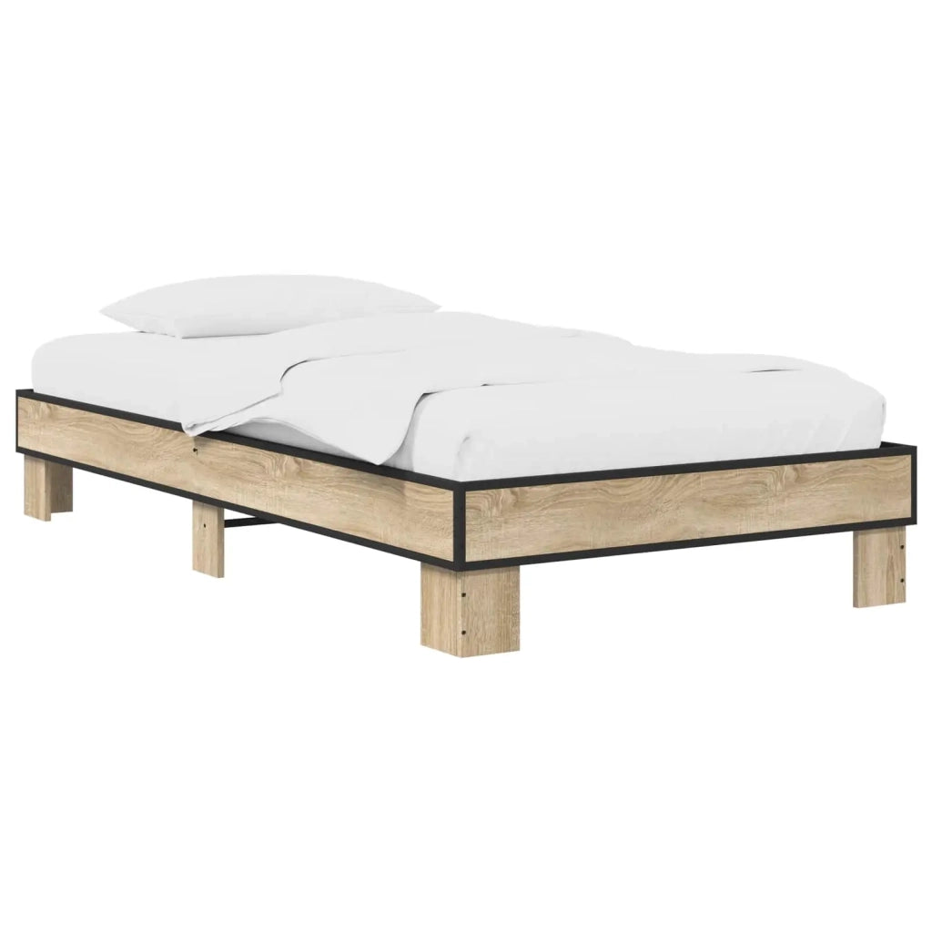 Struttura del letto Rovere Sonoma 80 x 200 cm