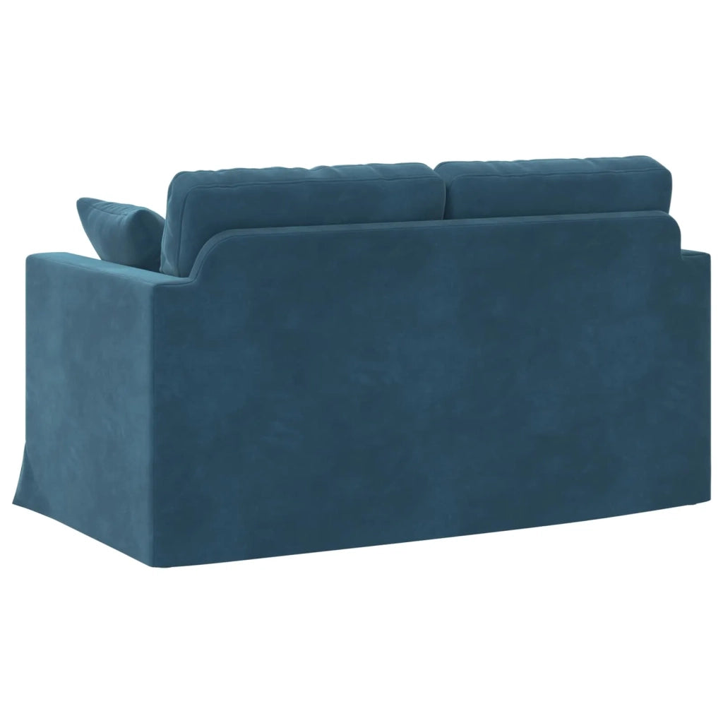 Divano Blu 138 x 78 x 80 cm Velluto 42024421