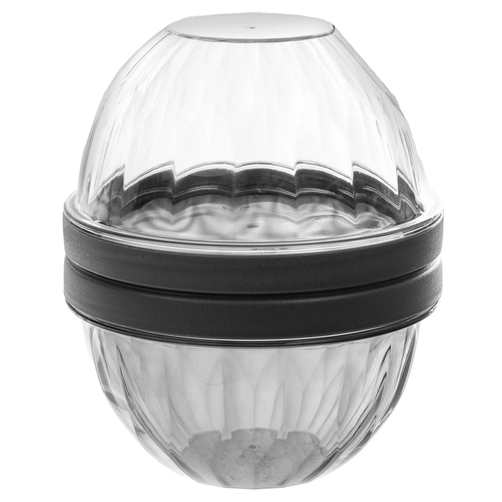 Contenitore KADAX per muesli, yogurt, frutta, insalata, fiocchi d'avena 700 ml, portapranzo 2 in 1