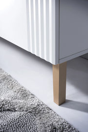 Mobile sottolavabo 60 cm 2 cassetti Fiji White 60 x 62 x 46 cm