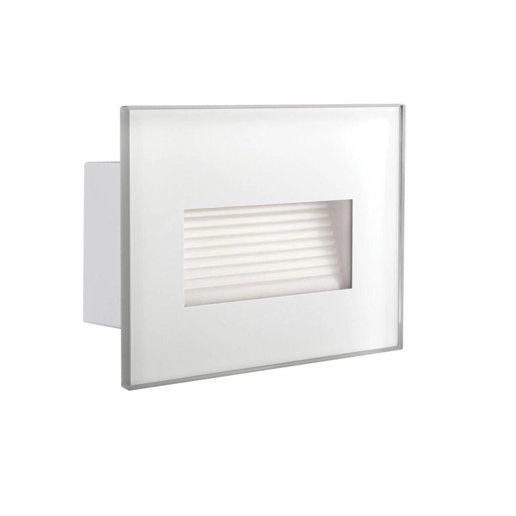 Lampada incasso esterno scala Kanlux Glasi LED 3W bianca